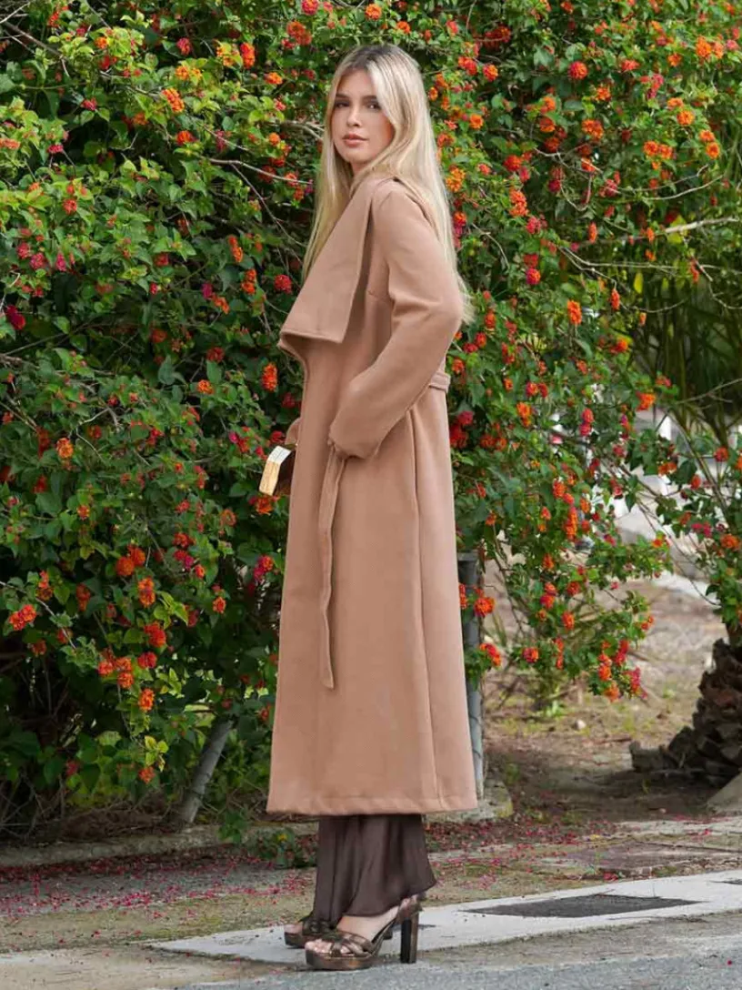 Abrigos Y Chaquetas|Chaquetas De Mujer-Mariquita Trasquilá ABRIGO MAXI SOLAPA