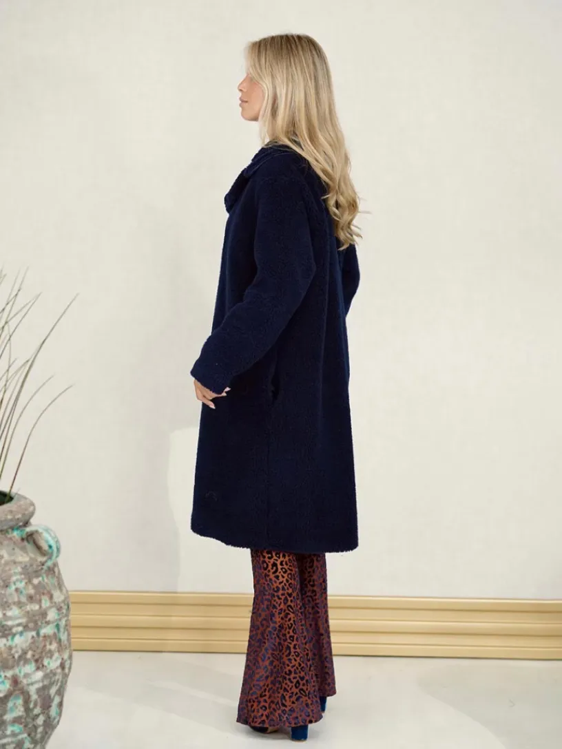 Abrigos Y Chaquetas|Chaquetas De Mujer-Mariquita Trasquilá ABRIGO TEDDY LARGO