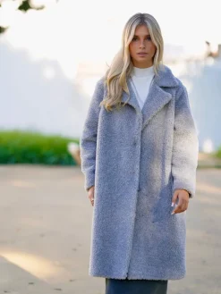 Abrigos Y Chaquetas|Chaquetas De Mujer-Mariquita Trasquilá ABRIGO TEDDY LARGO