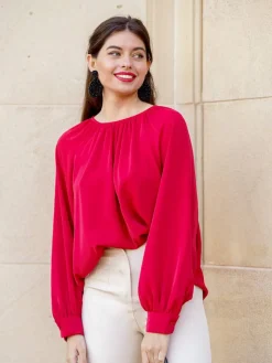 Blusas Y Camisas De Mujer|Blusas Y Tops De Fiesta-Mariquita Trasquilá BLUSA BELLA
