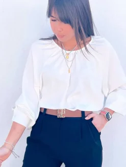 Blusas Y Camisas De Mujer|Blusas Y Tops De Fiesta-Mariquita Trasquilá BLUSA BELLA
