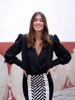Blusas Y Camisas De Mujer|Blusas Y Tops De Fiesta-Mariquita Trasquilá BLUSA LINA