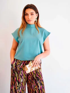 Blusas Y Camisas De Mujer|Blusas Y Tops De Fiesta-Mariquita Trasquilá BLUSA LIORA