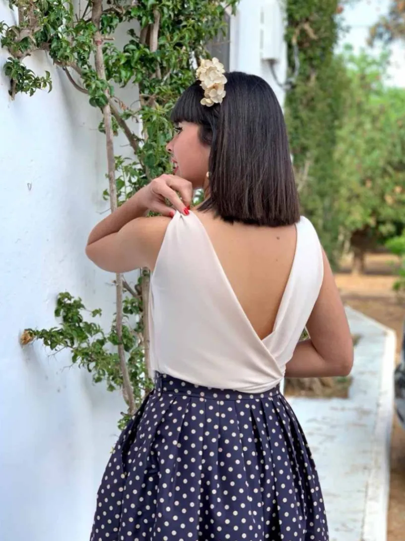 Blusas Y Camisas De Mujer|Blusas Y Tops De Fiesta-Mariquita Trasquilá BODY ALICIA