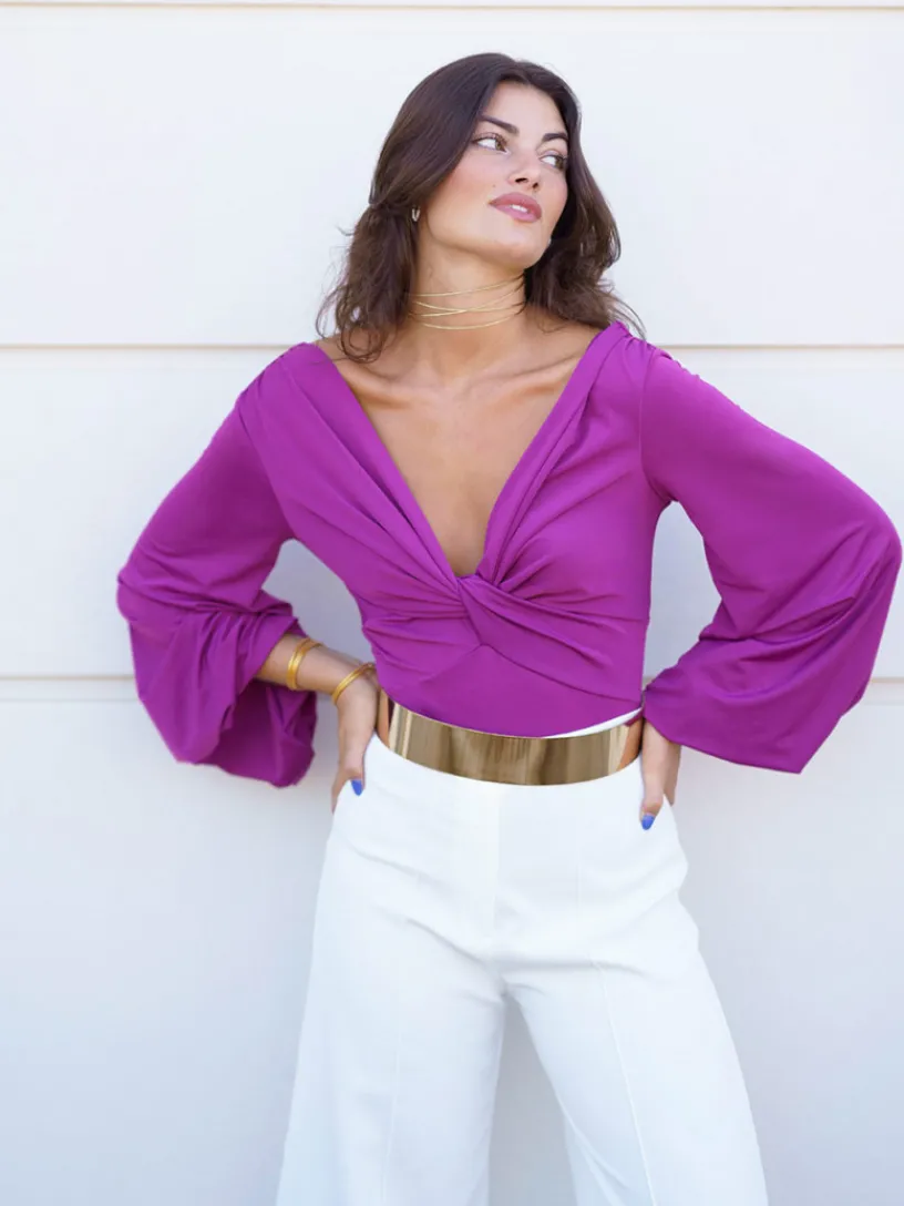 Blusas Y Camisas De Mujer|Blusas Y Tops De Fiesta-Mariquita Trasquilá BODY NOA