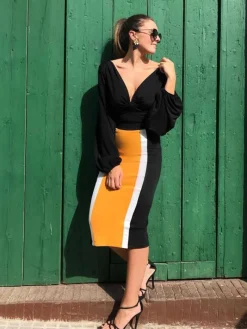Blusas Y Camisas De Mujer|Blusas Y Tops De Fiesta-Mariquita Trasquilá BODY NOA
