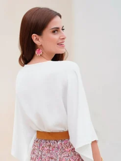 Blusas Y Tops De Fiesta-Mariquita Trasquilá BODY SATINADO MARSELLA
