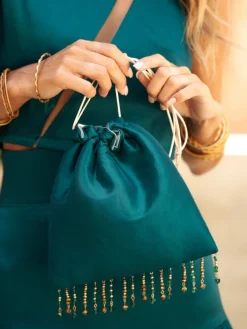 Bolsos De Fiesta-Mariquita Trasquilá BOLSO LIMOSNERA BARI Verdepato