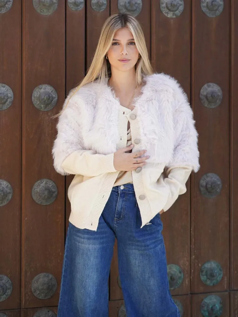 Jerséis Y Sudaderas De Mujer|Abrigos Y Chaquetas-Mariquita Trasquilá CARDIGAN LOVING