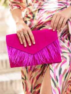 Bolsos De Fiesta-Mariquita Trasquilá CARTERA PLUMAS