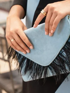 Bolsos De Fiesta-Mariquita Trasquilá CARTERA PLUMAS