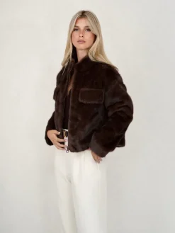 Abrigos Y Chaquetas|Chaquetas De Mujer-Mariquita Trasquilá CAZADORA PELO GLOBO