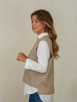 Jerséis Y Sudaderas De Mujer-Mariquita Trasquilá CHALECO PUNTO