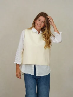 Jerséis Y Sudaderas De Mujer-Mariquita Trasquilá CHALECO PUNTO