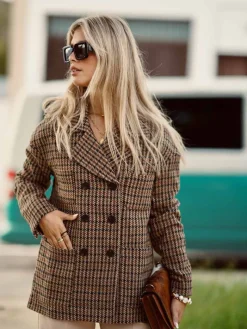 Abrigos Y Chaquetas-Mariquita Trasquilá CHAQUETA CUADROS TARTAN