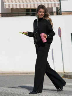 Pantalones De Mujer|Vestidos De Mujer-Mariquita Trasquilá CONJUNTO PUNTO PERKINS