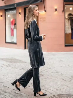 Pantalones De Mujer|Chaquetas De Mujer-Mariquita Trasquilá CONJUNTO TERCIOPELO