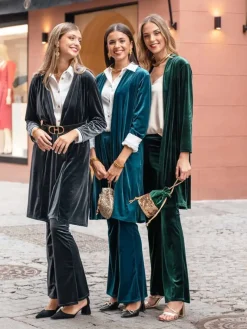 Pantalones De Mujer|Chaquetas De Mujer-Mariquita Trasquilá CONJUNTO TERCIOPELO