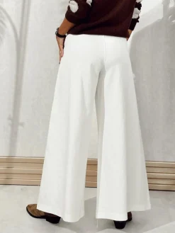 Pantalones De Mujer-Mariquita Trasquilá JEANS MAXI ACINTURADO