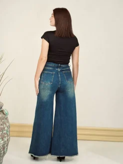 Pantalones De Mujer-Mariquita Trasquilá JEANS STRAIGHT Denim