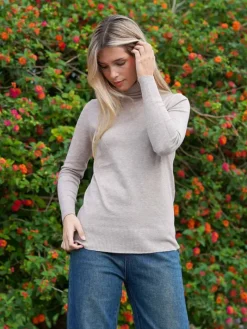 Camisetas De Mujer|Jerséis Y Sudaderas De Mujer-Mariquita Trasquilá JERSEY BASIC CUELLO ALTO