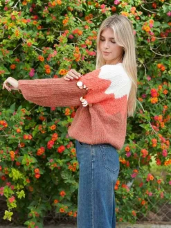 Jerséis Y Sudaderas De Mujer-Mariquita Trasquilá JERSEY ZIG ZAG LENTEJUELAS