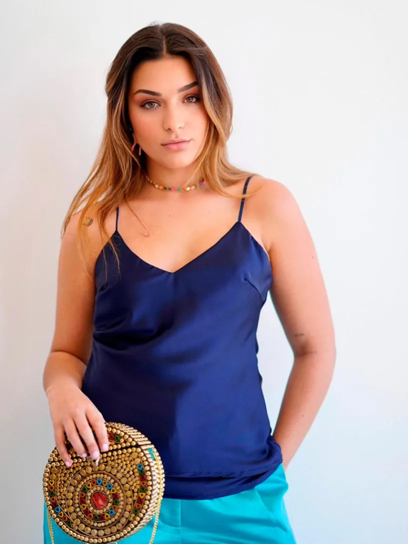 Blusas Y Camisas De Mujer|Blusas Y Tops De Fiesta-Mariquita Trasquilá LENCERO BAJERA