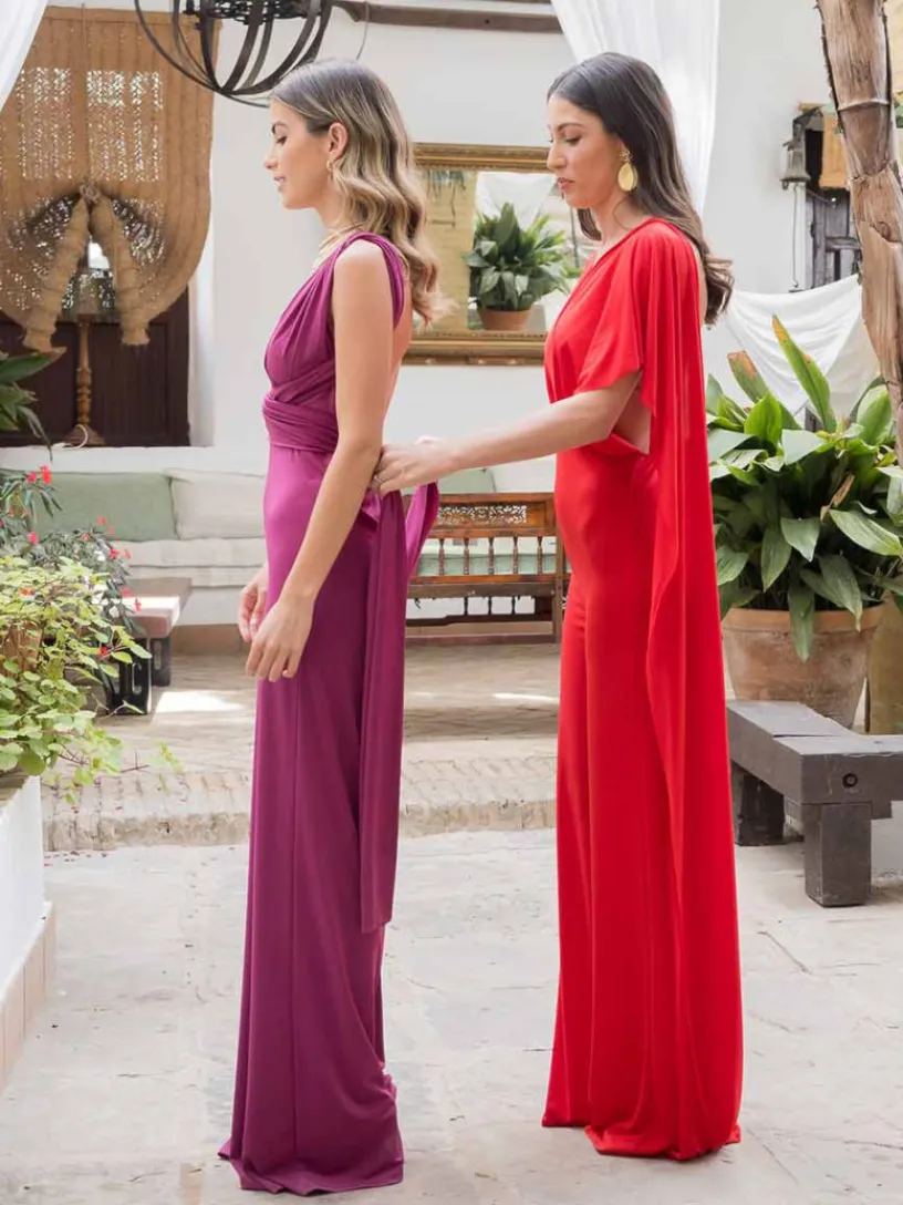 Vestidos De Graduación|Vestido De Puesta De Largo-Mariquita Trasquilá MONO MULTIPOSICION