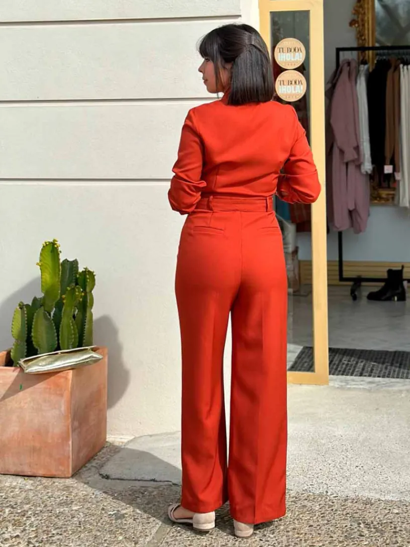 Pantalones De Mujer|Vestidos De Mujer-Mariquita Trasquilá MONO PRIMAVERA CHARLOT