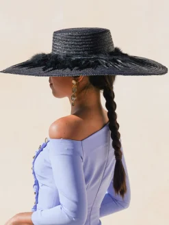 Pamelas-Mariquita Trasquilá PAMELA PLUMAS YSIOS Negro
