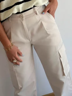 Pantalones De Mujer-Mariquita Trasquilá PANTALON CARGO PINZAS