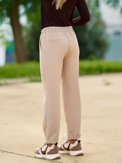 Pantalones De Mujer-Mariquita Trasquilá PANTALON CLASICO CONFORT Beige