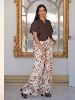 Pantalones De Fiesta-Mariquita Trasquilá PANTALON ESTAMPADO RAZZOLI