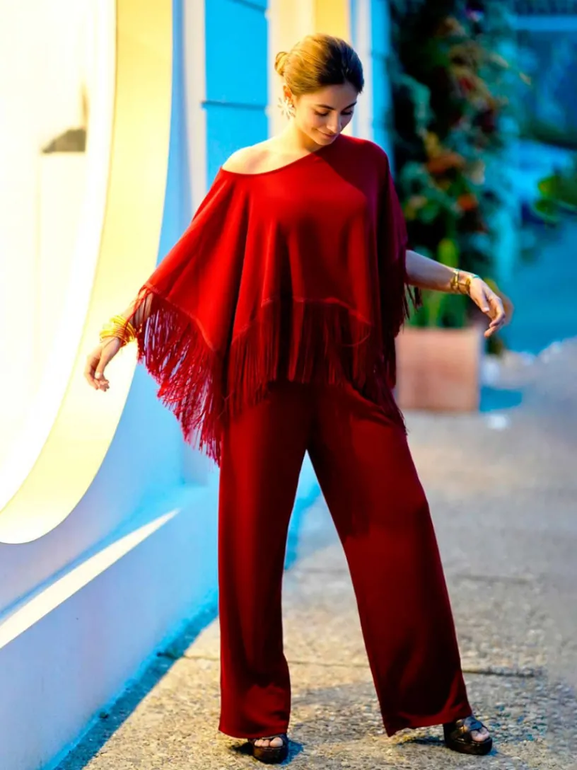 Pantalones De Mujer|Pantalones De Fiesta-Mariquita Trasquilá PANTALON ESTILO C.F.