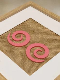 Joyas-Mariquita Trasquilá PENDIENTES ESPIRAL