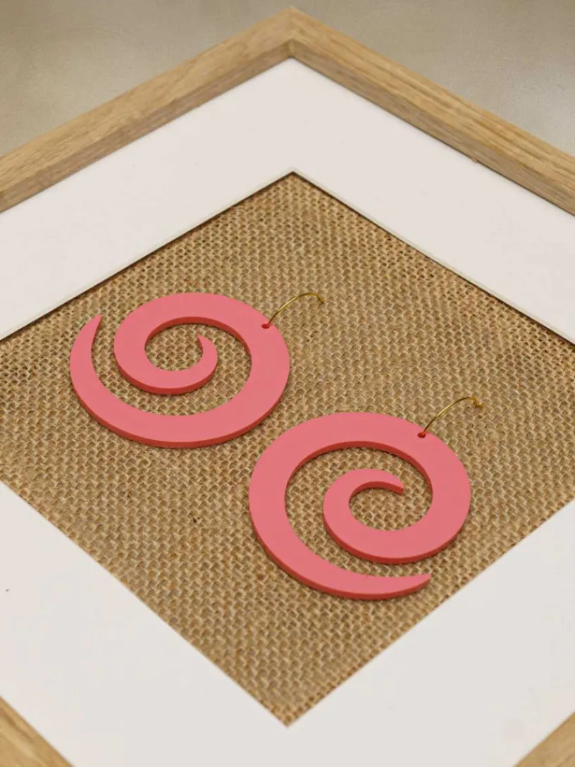 Joyas-Mariquita Trasquilá PENDIENTES ESPIRAL