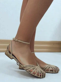 Street Style-Mariquita Trasquilá SANDALIAS TRENZADAS