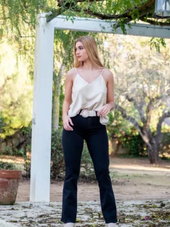 Blusas Y Camisas De Mujer|Blusas Y Tops De Fiesta-Mariquita Trasquilá TOP BASIC LENCERO