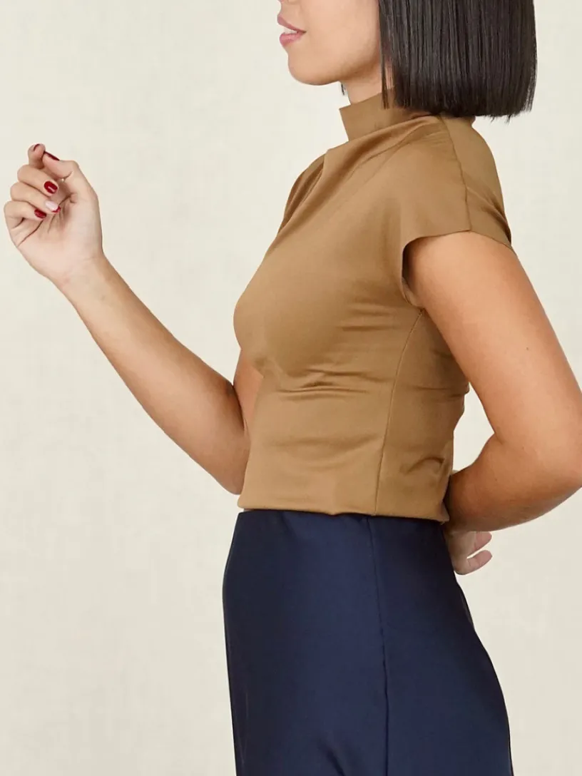 Camisetas De Mujer|Blusas Y Camisas De Mujer-Mariquita Trasquilá TOP LICRA BASIC