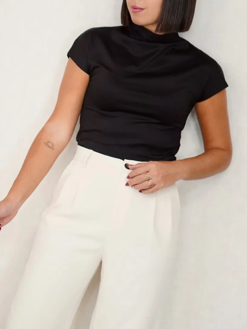 Camisetas De Mujer|Blusas Y Camisas De Mujer-Mariquita Trasquilá TOP LICRA BASIC
