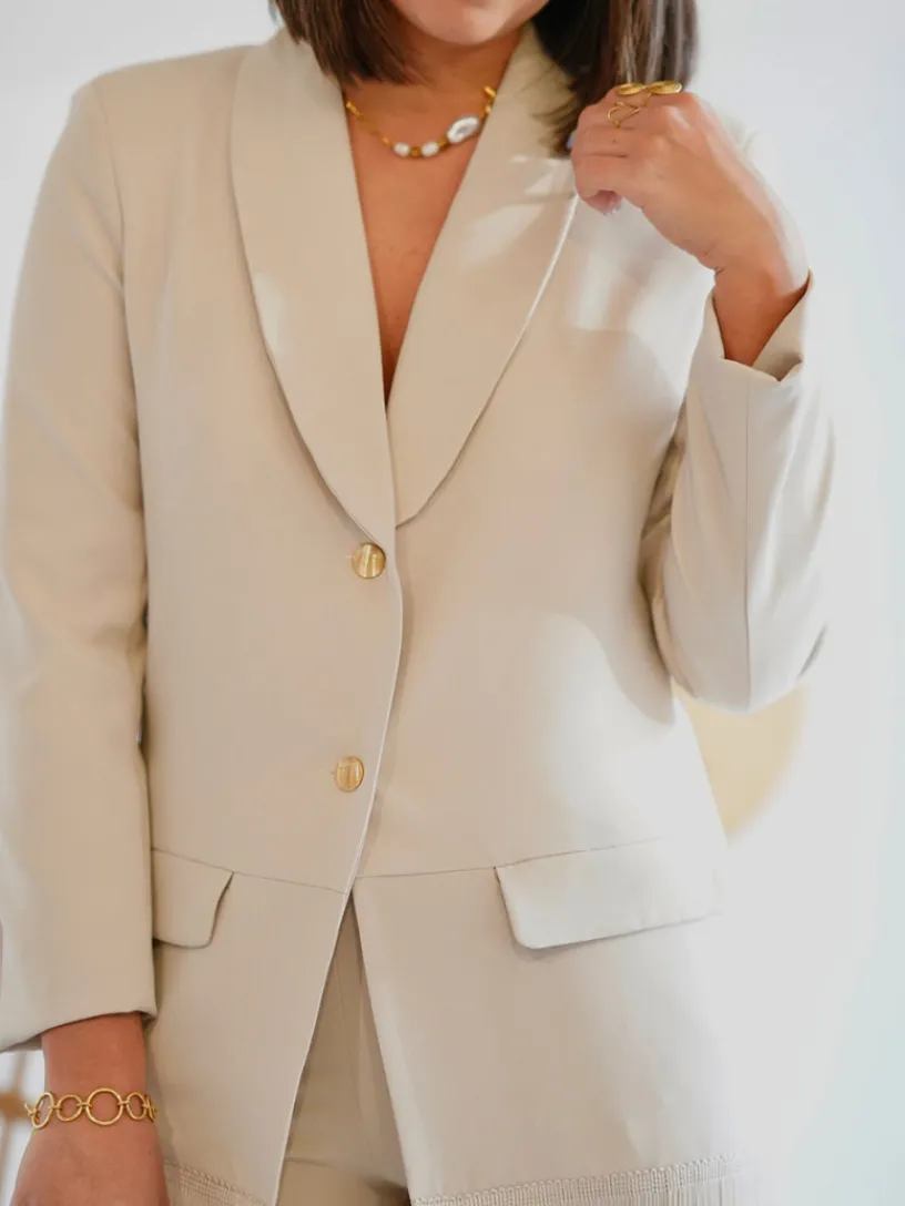 Vestidos Para Madres De Comunión|Vestidos De Novia-Mariquita Trasquilá TRAJE LEVANTE Beige