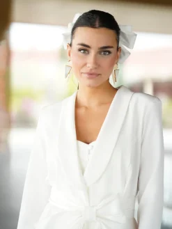 Vestidos Para Madres De Comunión|Vestidos De Novia-Mariquita Trasquilá TRAJE MIRABRAS Blanco