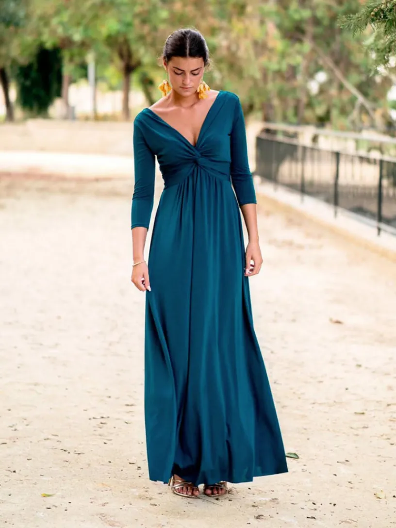Vestidos De Graduación|Vestidos De Dama De Honor-Mariquita Trasquilá VESTIDO ADRIANA AUTUMN