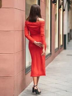Invitadas -50 €|Vestidos Cortos De Fiesta-Mariquita Trasquilá VESTIDO BARDOT MERY