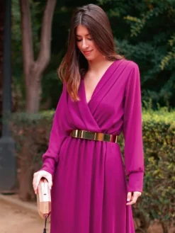 Vestidos De Graduación|Vestidos De Dama De Honor-Mariquita Trasquilá VESTIDO FIESTA LARGO A.L