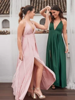 Vestidos De Graduación|Vestidos De Dama De Honor-Mariquita Trasquilá VESTIDO LARGO MARGOT