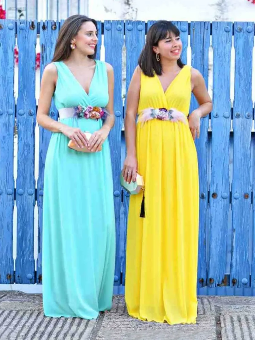 Vestidos De Graduación|Vestidos De Dama De Honor-Mariquita Trasquilá VESTIDO MARINA