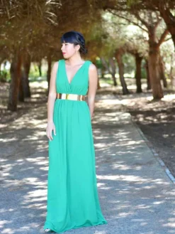 Vestidos De Graduación|Vestidos De Dama De Honor-Mariquita Trasquilá VESTIDO MARINA