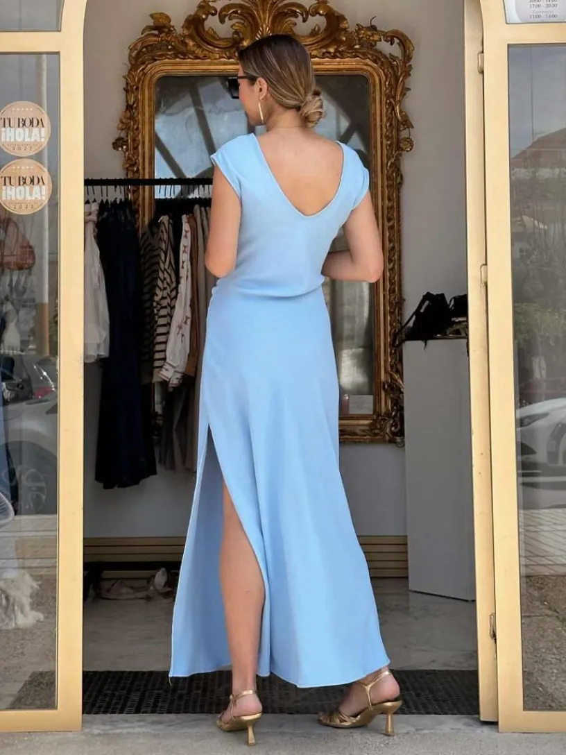 Vestidos Cortos De Fiesta-Mariquita Trasquilá VESTIDO MIDI CATALINA