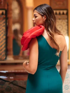 Vestido De Puesta De Largo|Nvitadas Boda De Noche-Mariquita Trasquilá VESTIDO SIENA ROSAL Verdepato